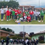 Torre Canavese i bambini della primaria si trasformano in Frecce Tricolori 1