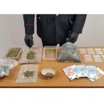 Un arresto per detenzione di marijuana ai fini di spaccio
