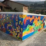 Un murale di Eugenio Pacchioli dedicato alla Costituzione Italiana