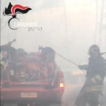 Vasto incendio in Val di Susa