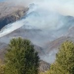 Vasto incendio in Val di Susa 2