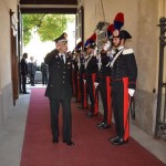 Visita del comandante generale dell'Arma, Giovanni Nistri